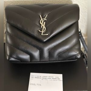 Stunning YSL Quilted Monogram Toy Lulu Crossbody NWT $2090